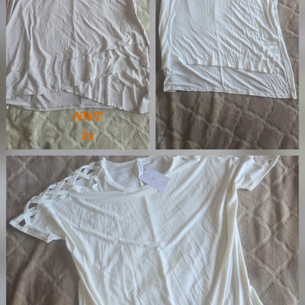 Elegant Women's White Short Sleeve Top